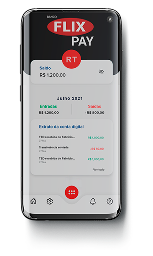 Digital Bank | Conta Pré-Paga bank